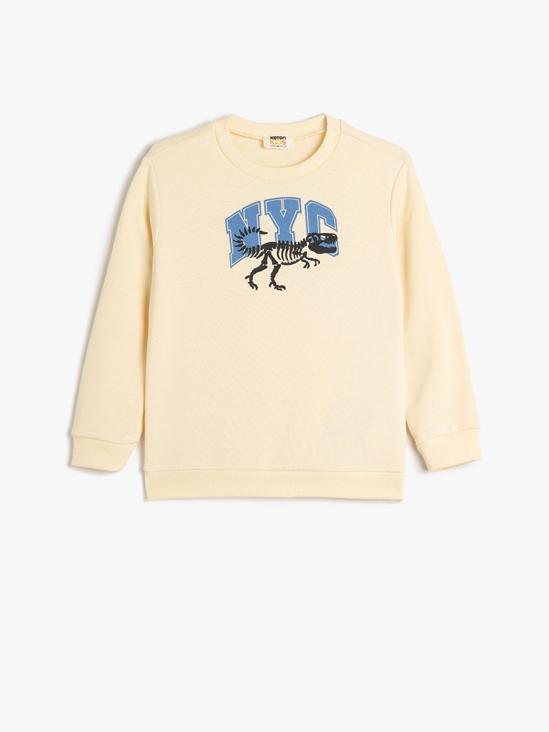 

Koton Boys Printed Sweatshirt, Beige