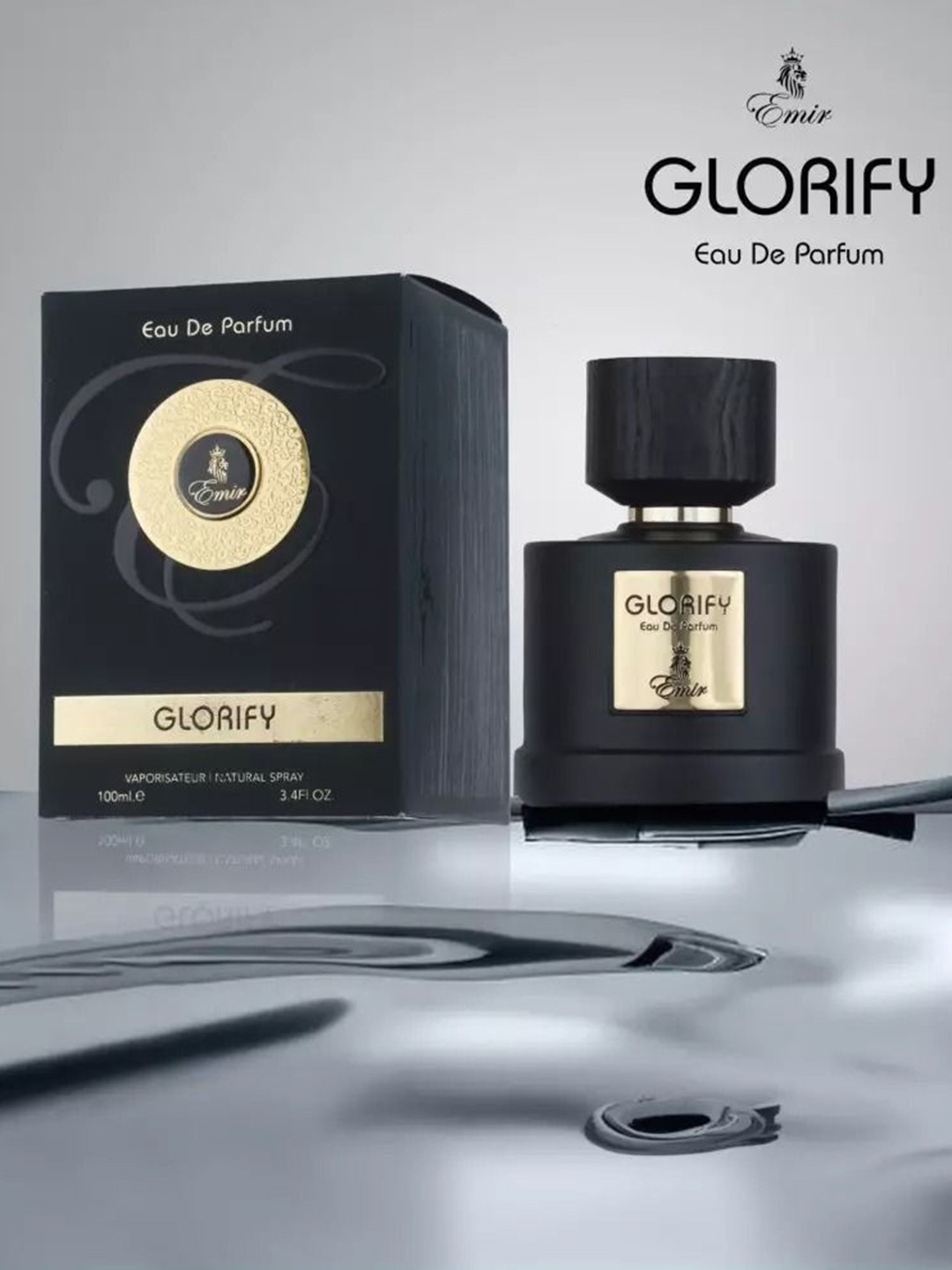

Paris Corner Perfumes Emir Glorify Long Lasting Eau De Parfum- 100 ml, Transparent
