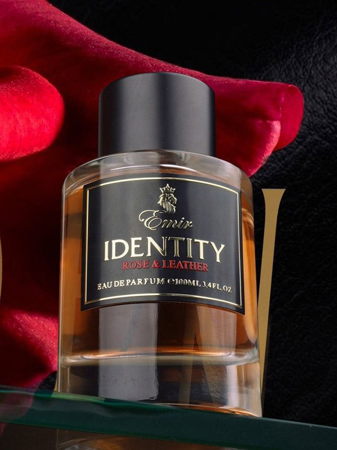 

Paris Corner Perfumes Emir Identity Rose & Leather Long Lasting Eau De Parfum- 100 ml, Transparent