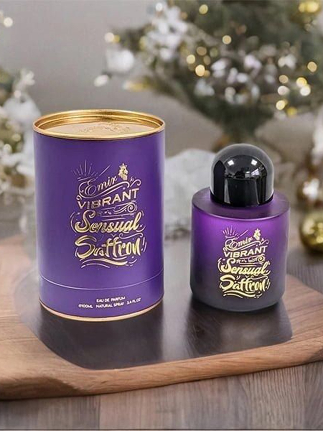 

Paris Corner Perfumes Emir Vibrant Sensual Saffron Eau de Parfume- 100 ml, Transparent