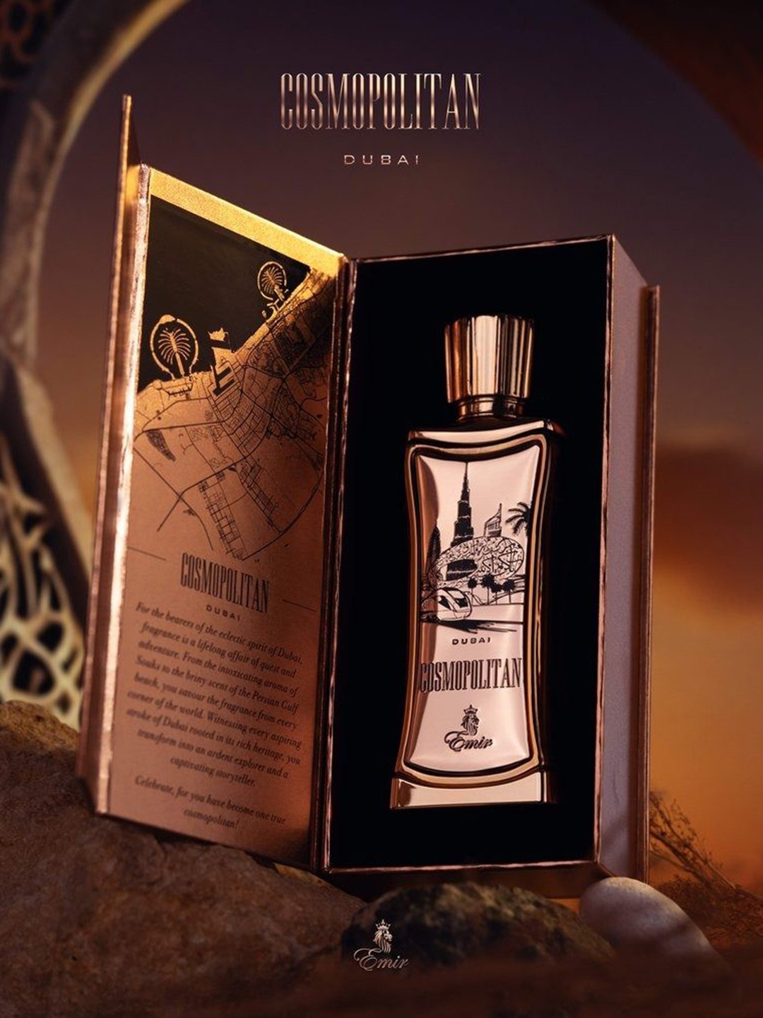 

Paris Corner Perfumes Emir Cosmopolitan Dubai Eau de Parfume - 100 ml, Transparent