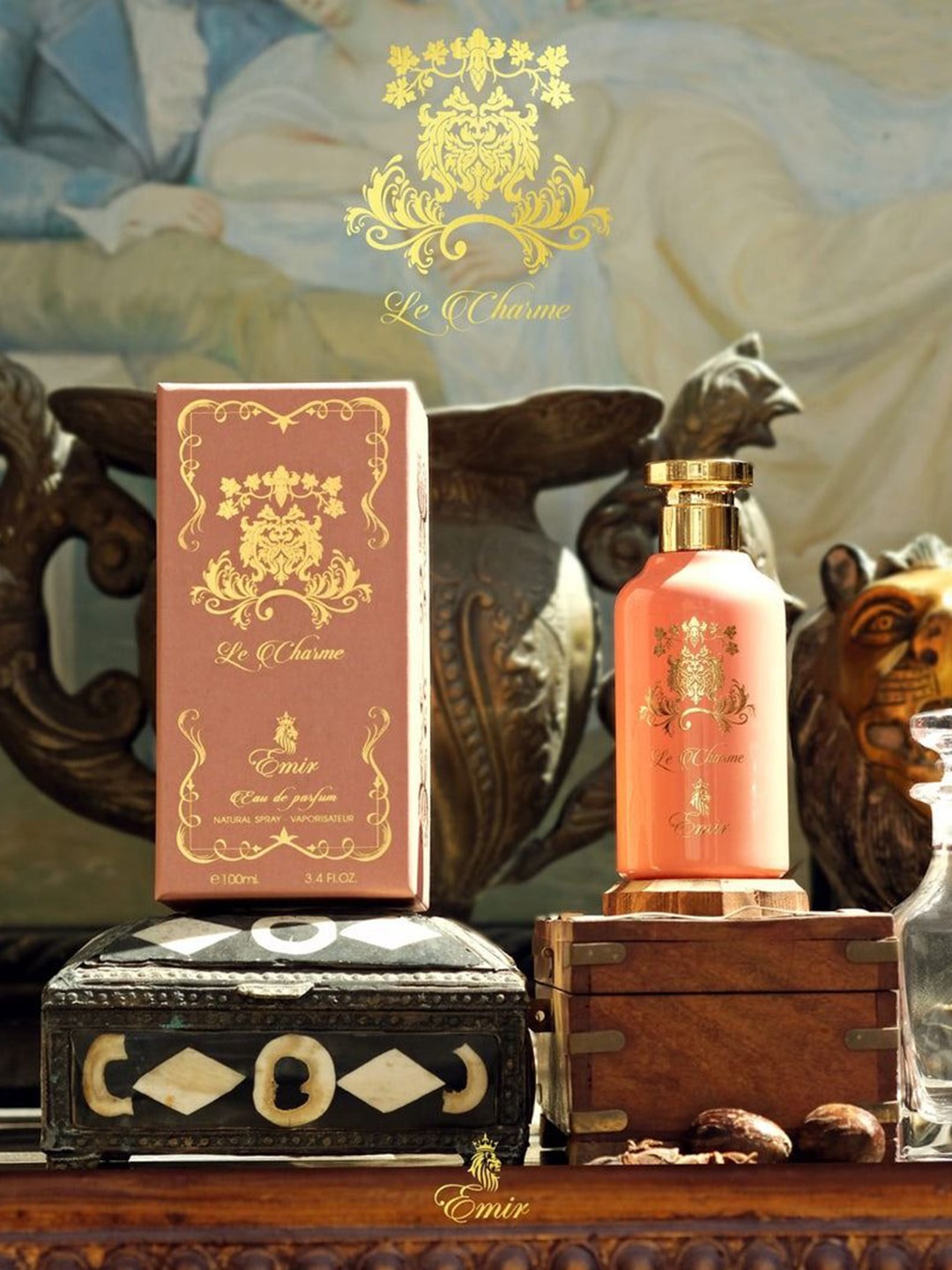 

Paris Corner Perfumes Le Charme Long Lasting Eau De Parfum - 100 ml, Transparent