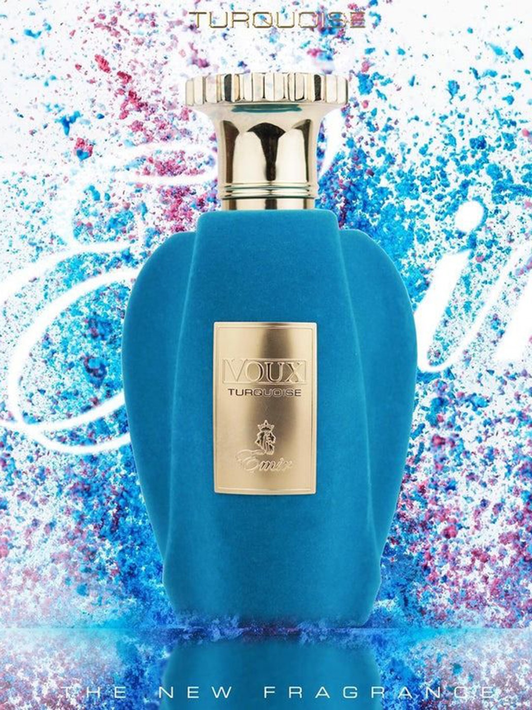 

Paris Corner Perfumes Emir Voux Turquoise Long Lasting Eau De Perfume- 100 ml, Transparent