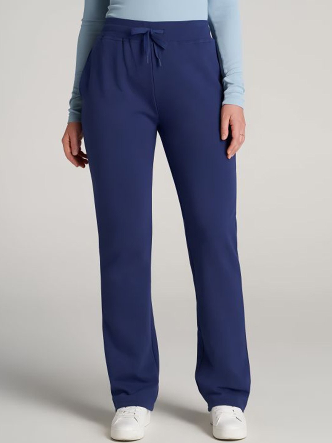 

BENZOS Women Anti Odour Cotton Track Pants, Blue