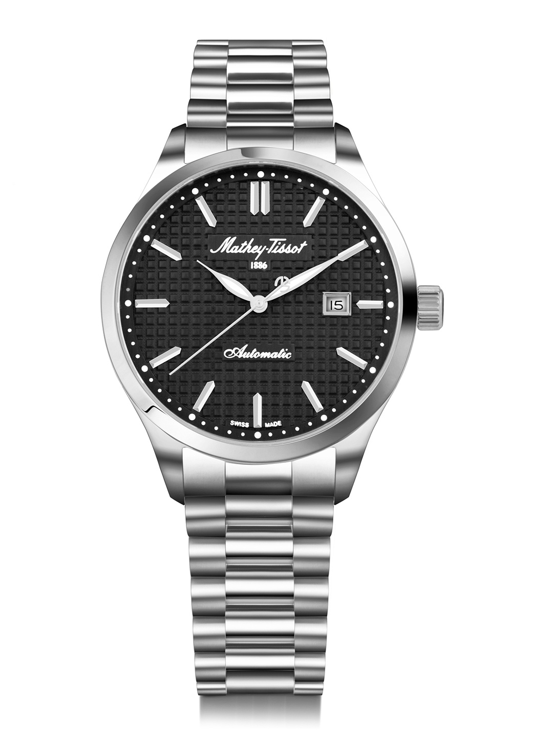 

Mathey-Tissot Swiss Made Urban Auto Black Dial Automatic Watch For Men - H411ATAN