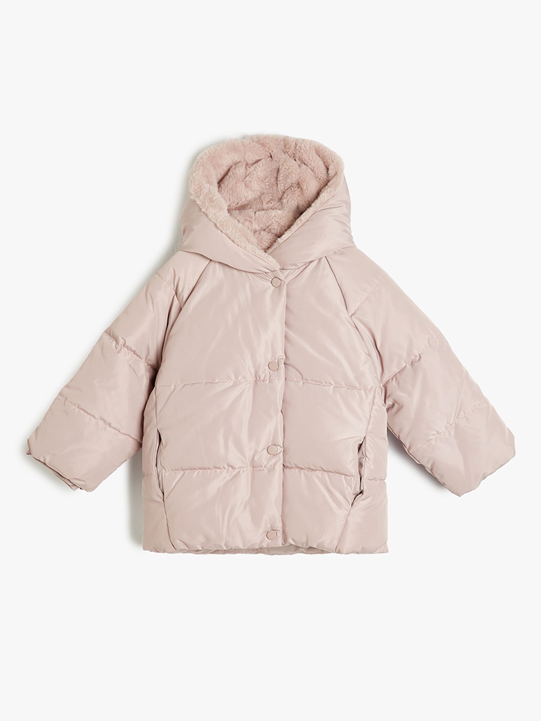 

Koton Girls Padded Jacket, Pink