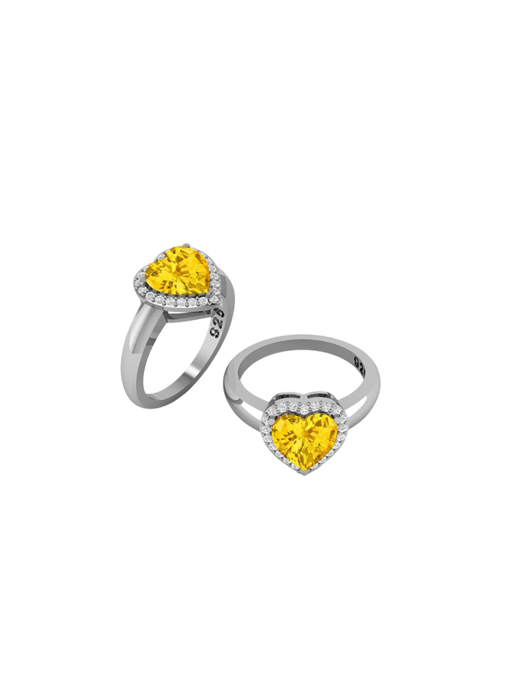 

LMDPRAJAPATIS Unisex Embellished Ring, Silver