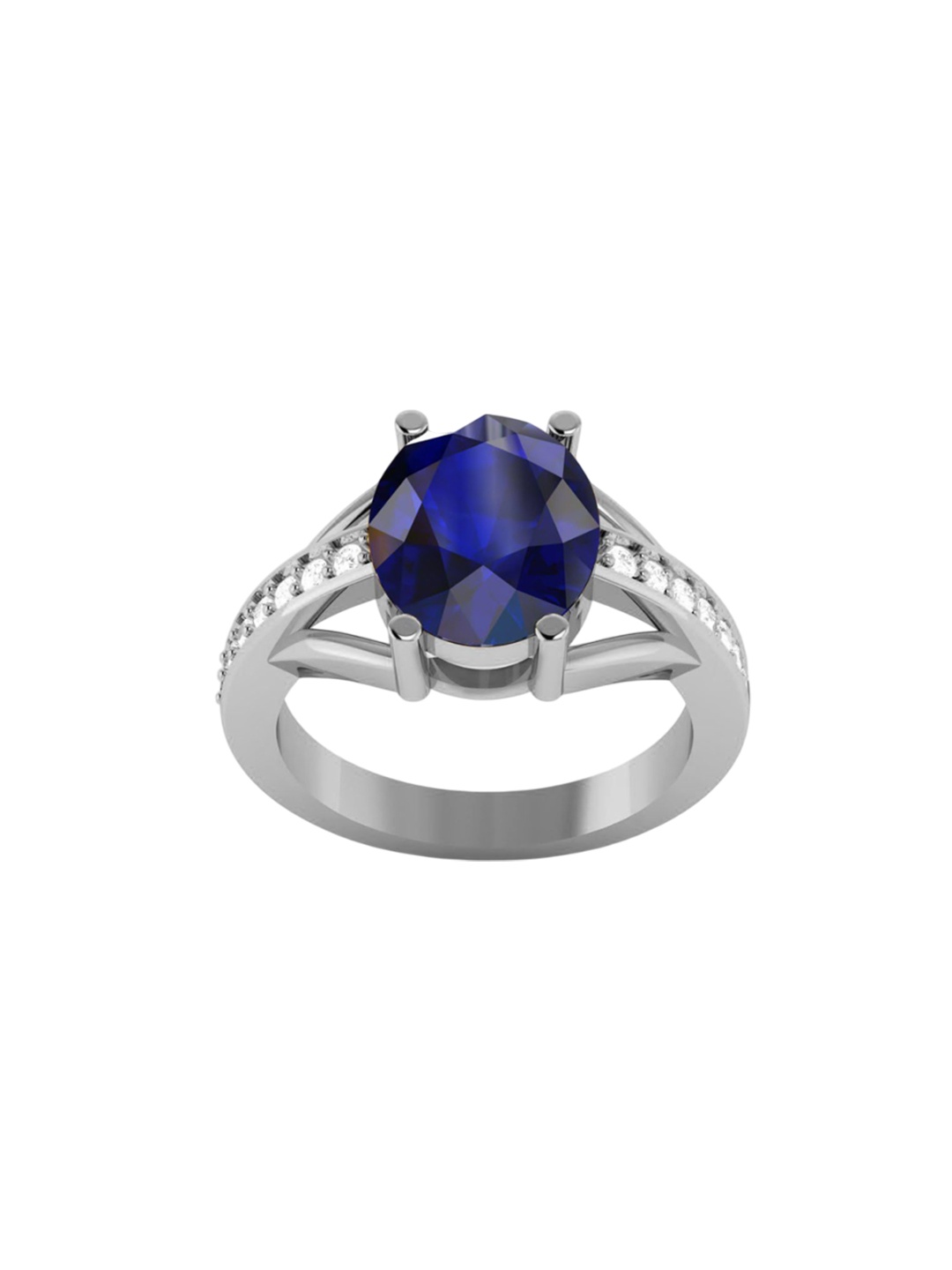 

LMDPRAJAPATIS Unisex Embellished Ring, Blue