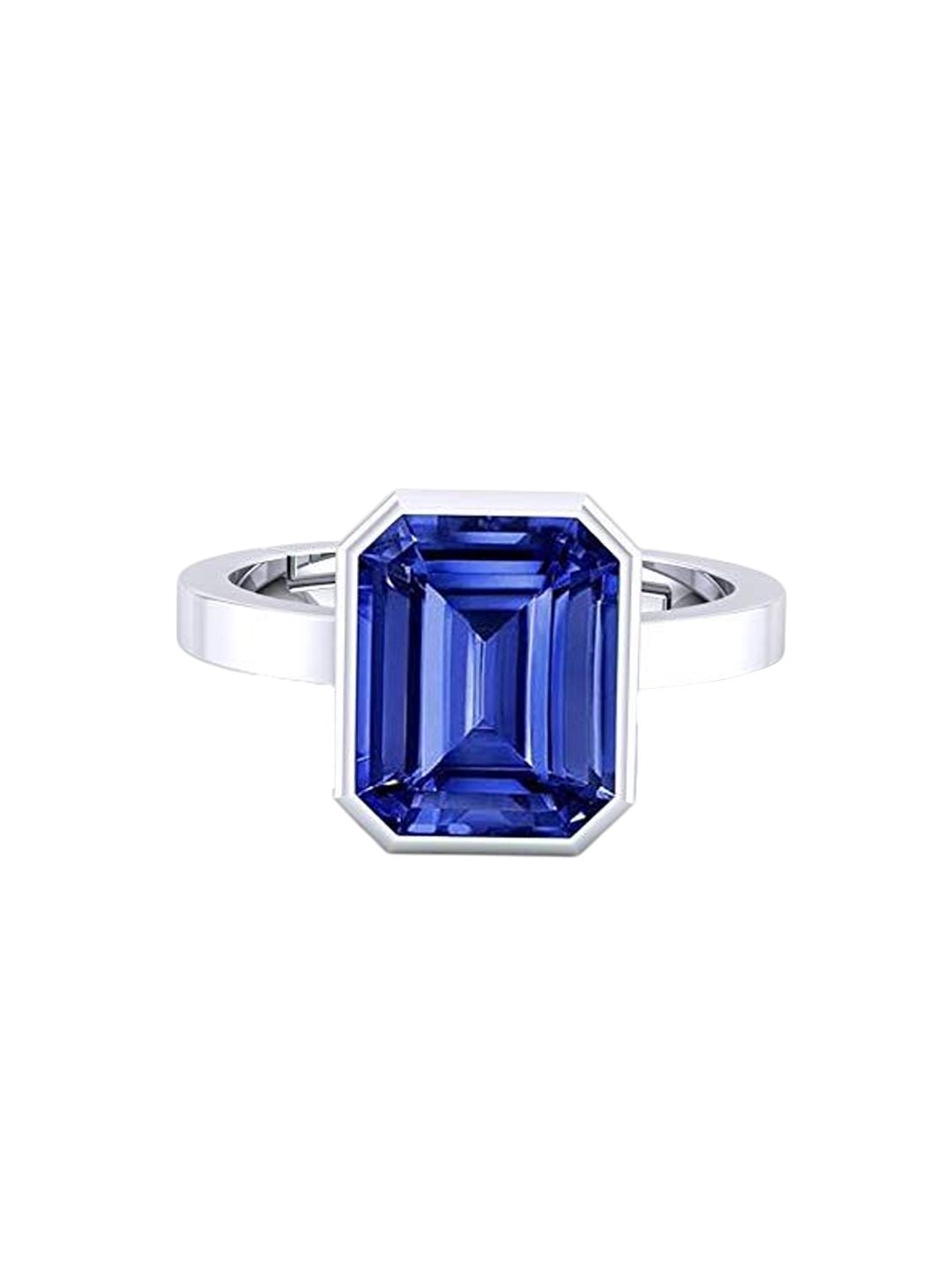 

LMDPRAJAPATIS Unisex Embellished Ring, Blue