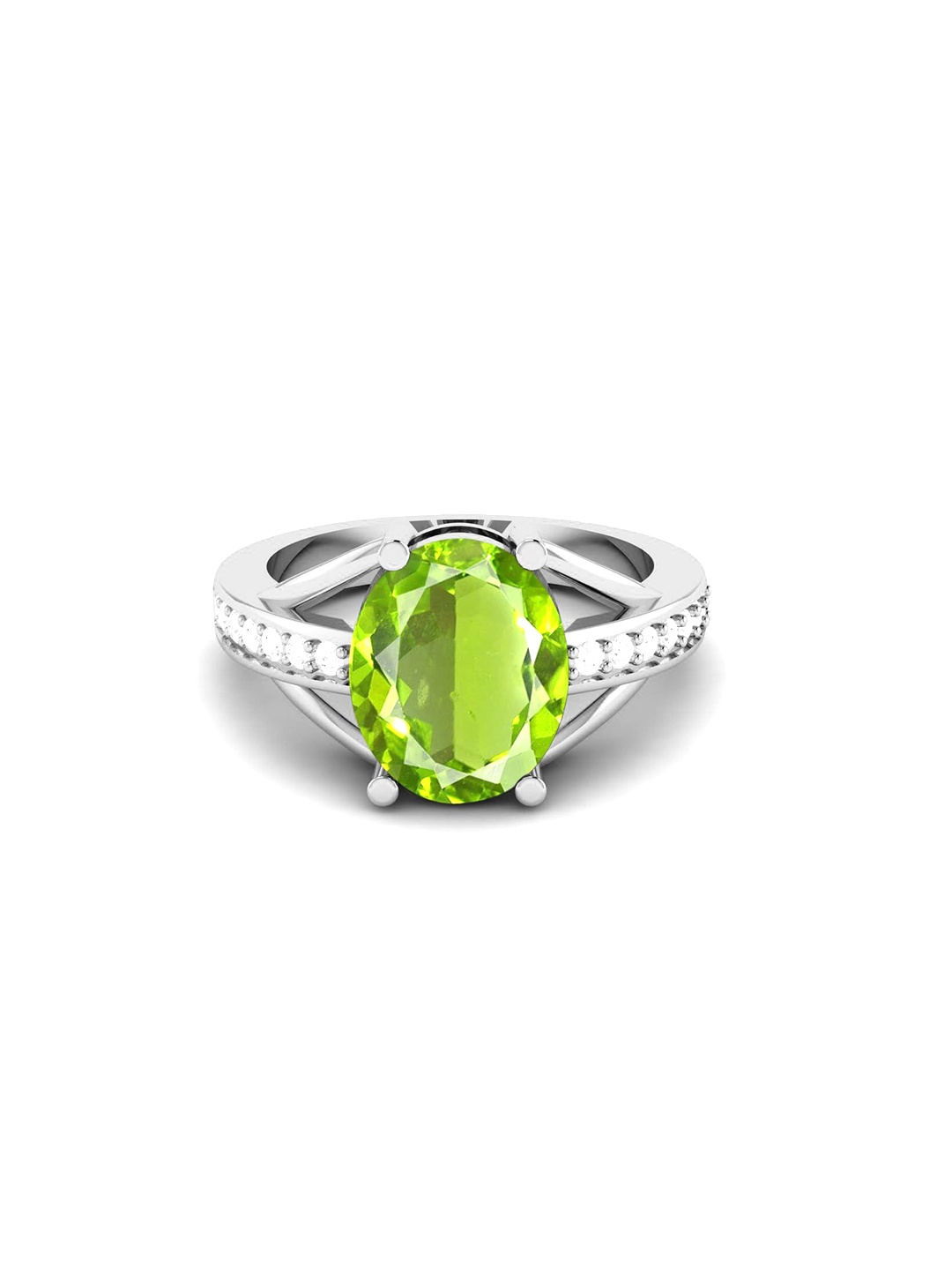 

LMDPRAJAPATIS Unisex 925 Sterling Silver Antique Art Deco Birthstone Women Jewelry For Her (Greenis, 9), Green