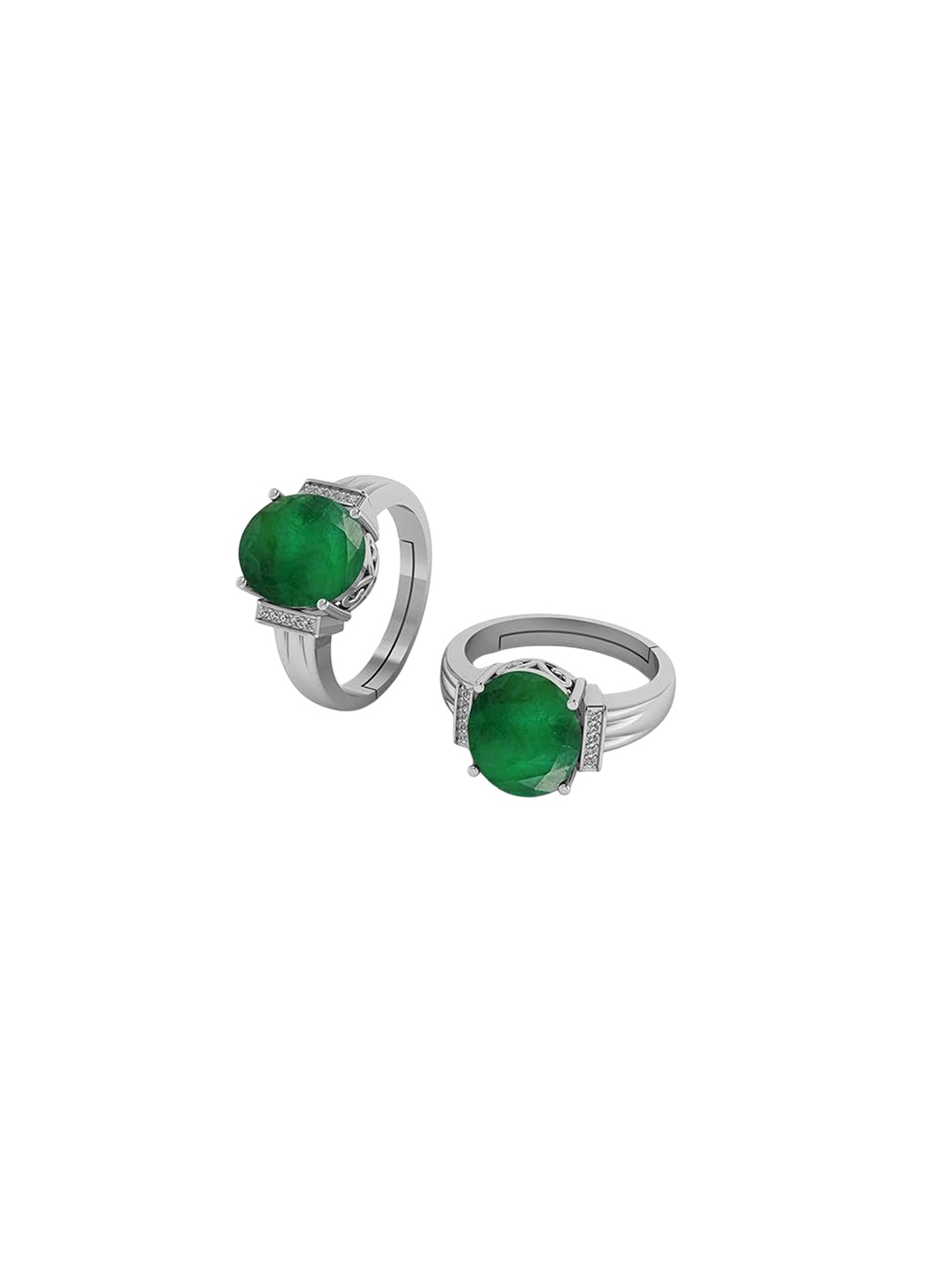 

LMDPRAJAPATIS Unisex Embellished Ring, Multi
