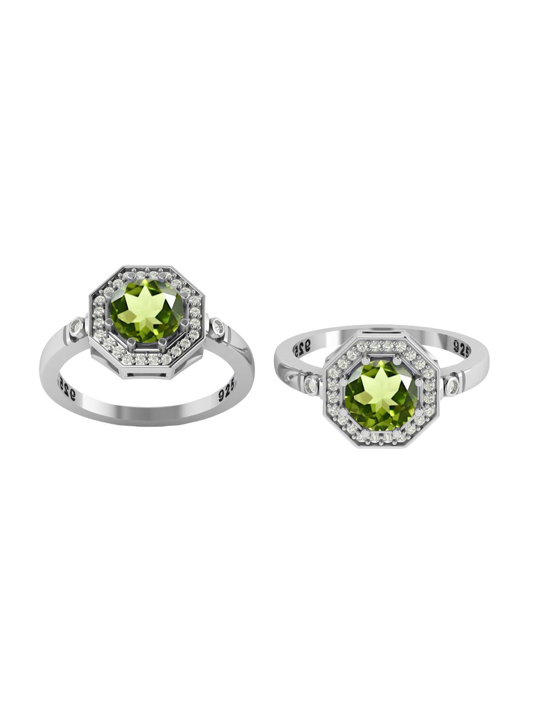 

LMDPRAJAPATIS Unisex 5.25 Carat Peridot Gemstone August Birthstone Green Stone Jewelry Ring for Women's (8)