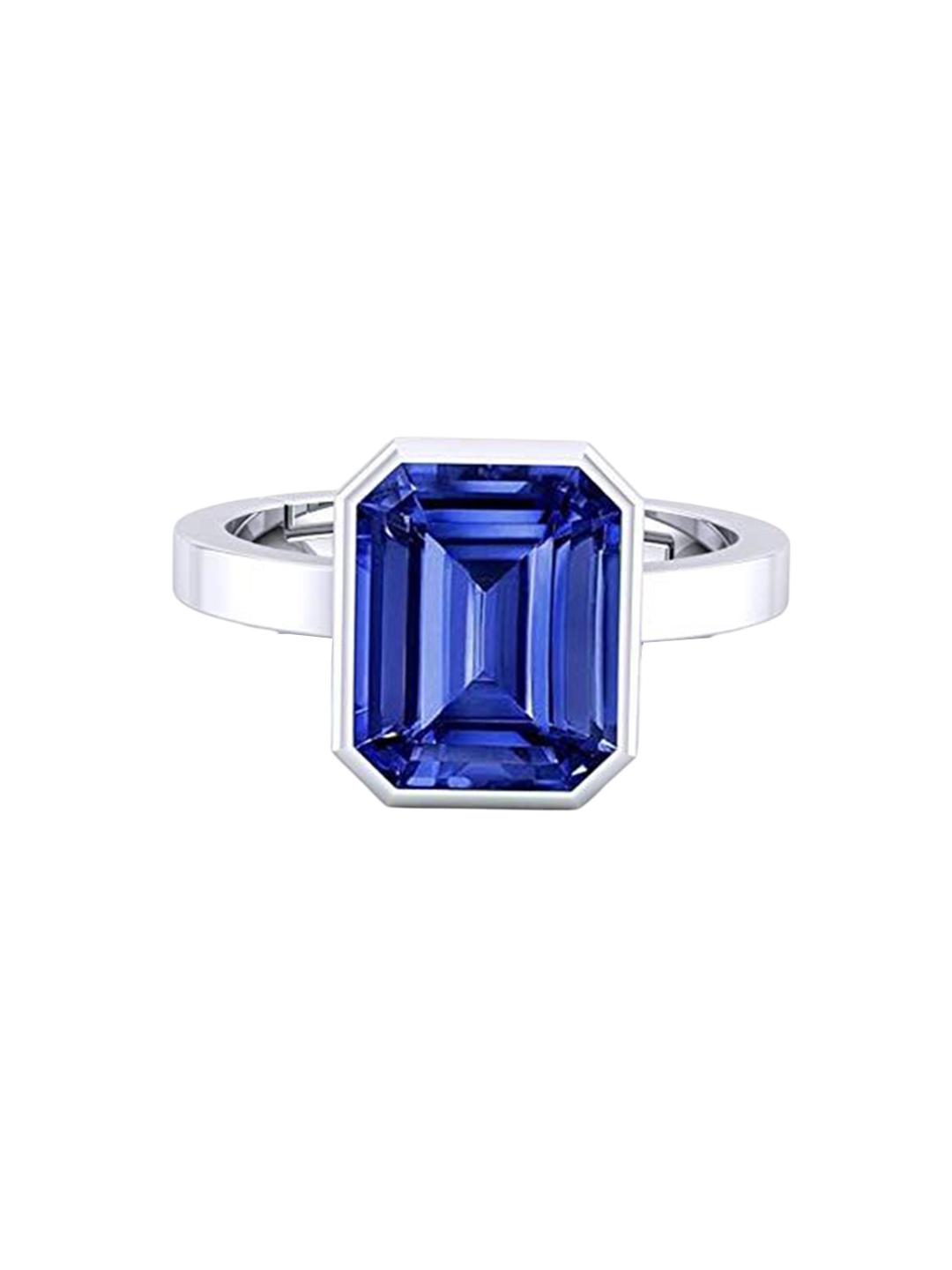 

LMDPRAJAPATIS Unisex Embellished Ring, Blue