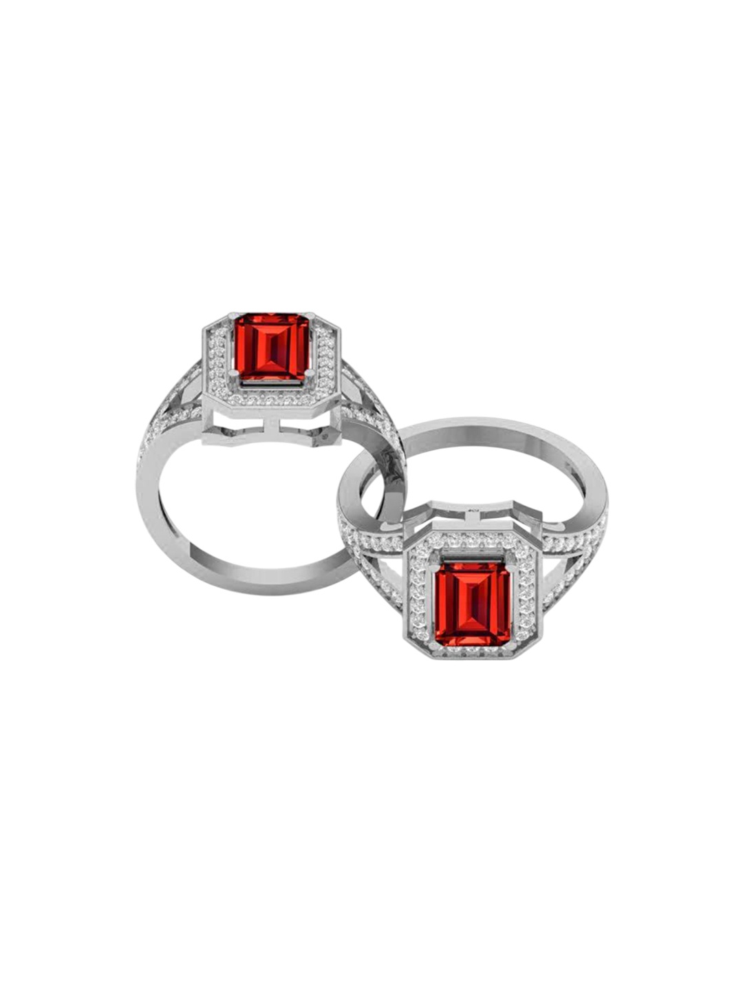 

LMDPRAJAPATIS Unisex Embellished Ring, Brown