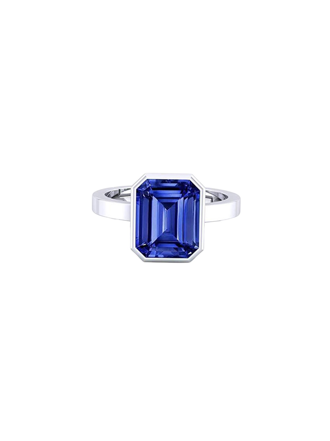 

LMDPRAJAPATIS Unisex Embellished Ring, Blue