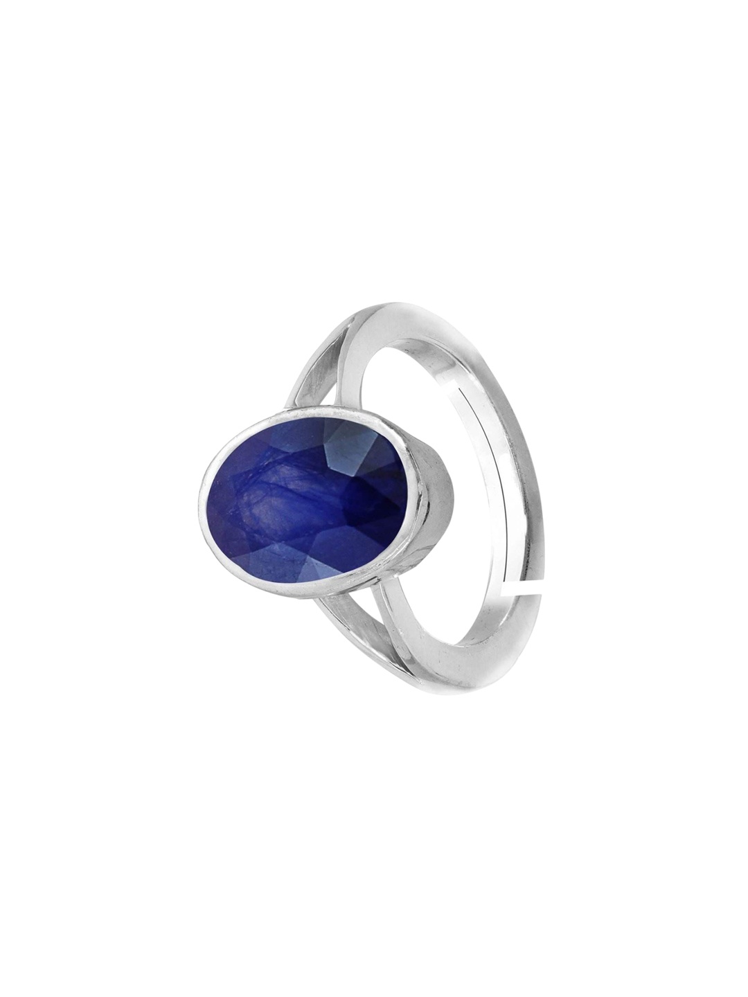 

LMDPRAJAPATIS Unisex Embellished Ring, Blue