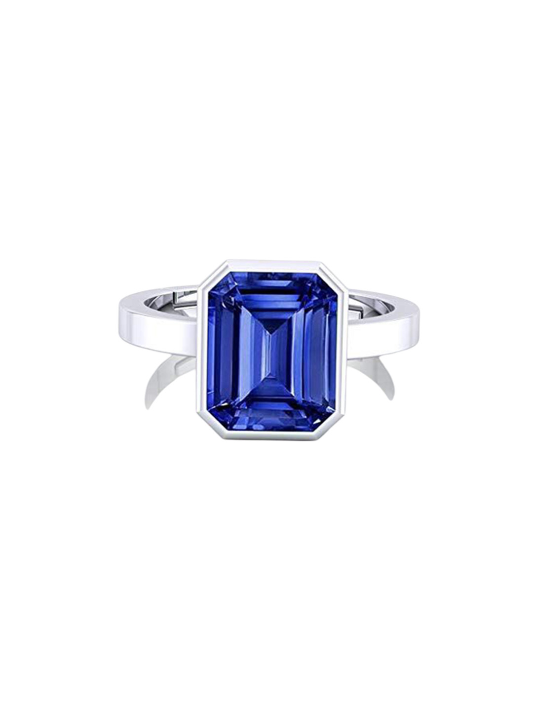 

LMDPRAJAPATIS Unisex Embellished Ring, Blue