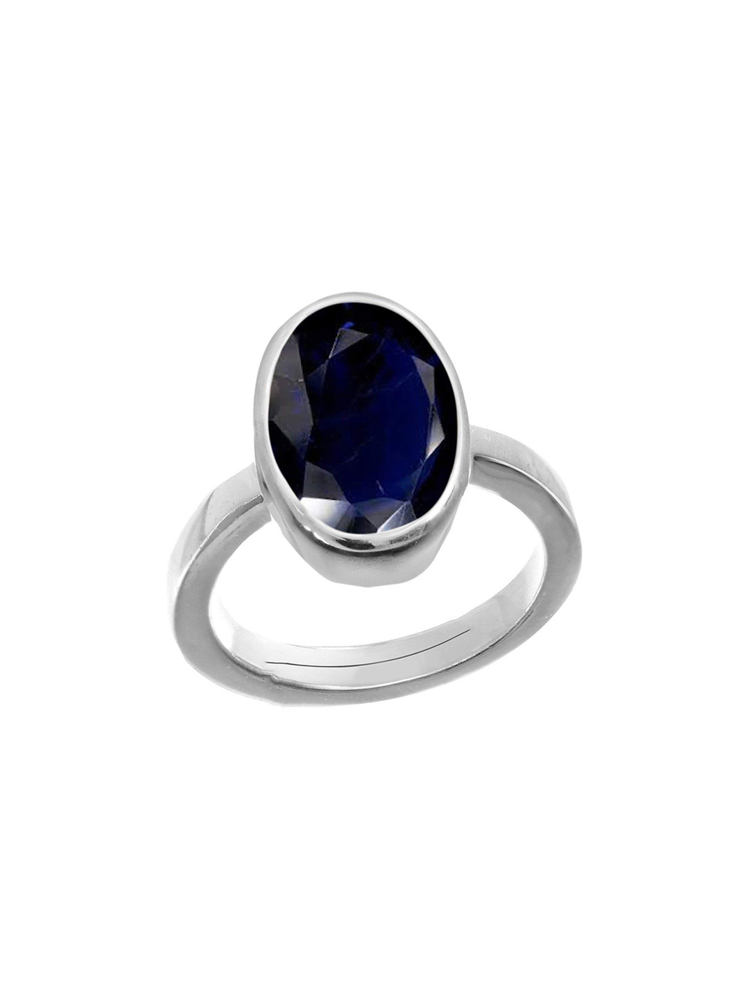 

LMDPRAJAPATIS Unisex Embellished Ring, Blue