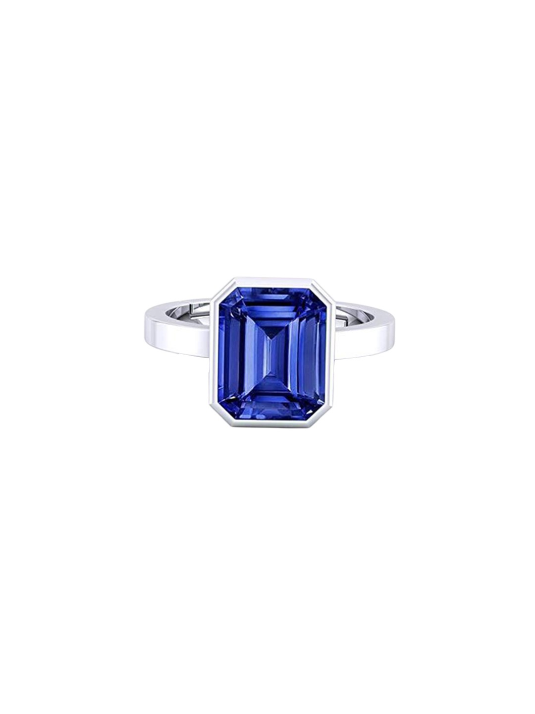 

LMDPRAJAPATIS Unisex Embellished Ring, Blue