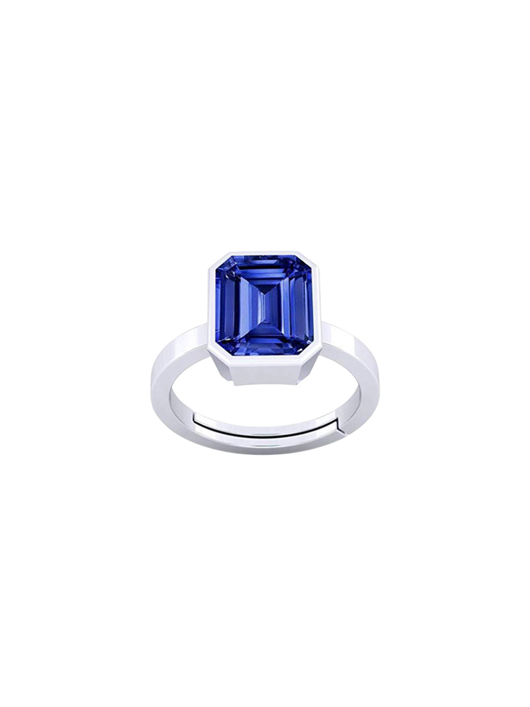 

LMDPRAJAPATIS Unisex Embellished Ring, Blue