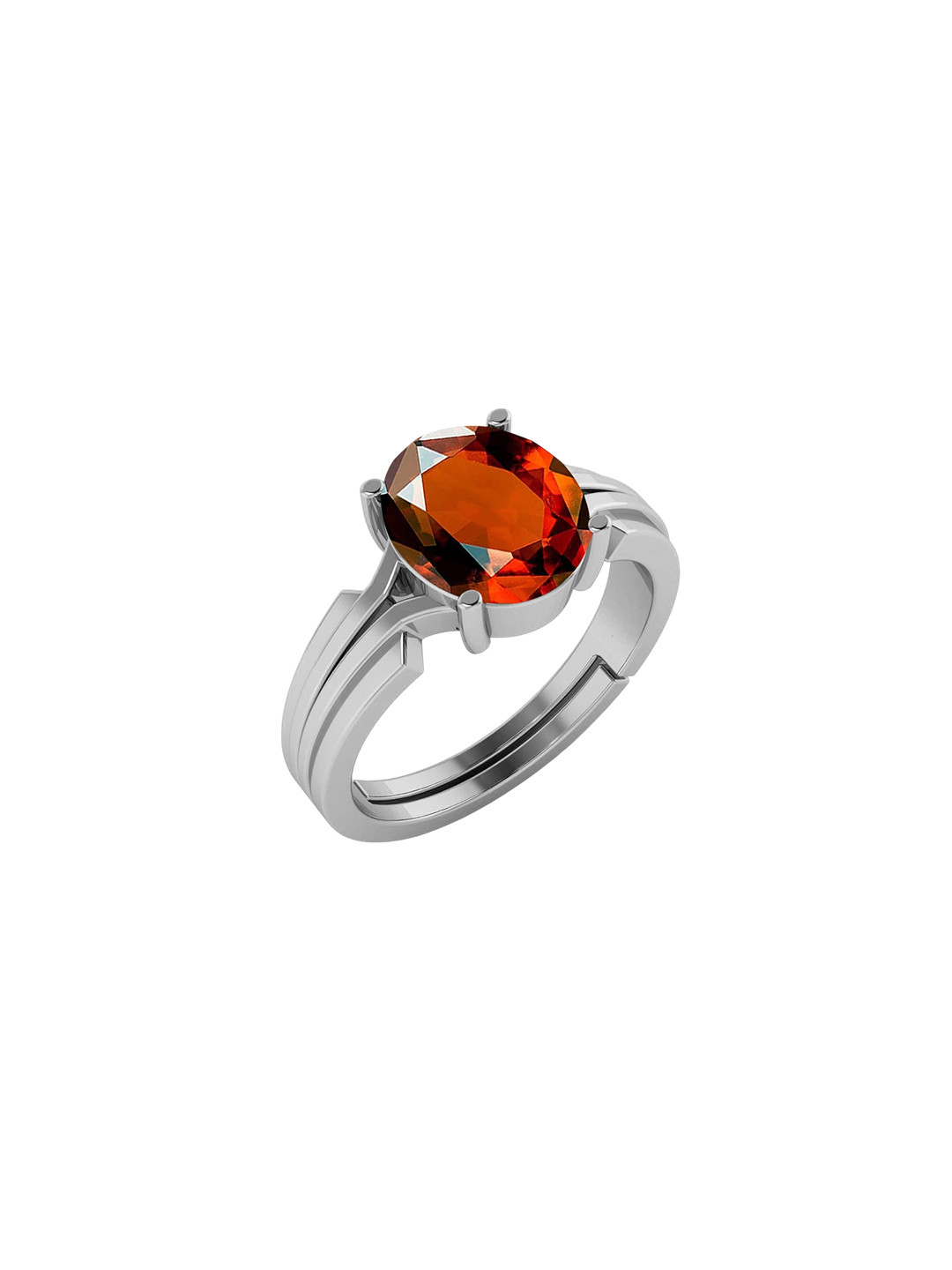 

LMDPRAJAPATIS Unisex Embellished Ring, Brown
