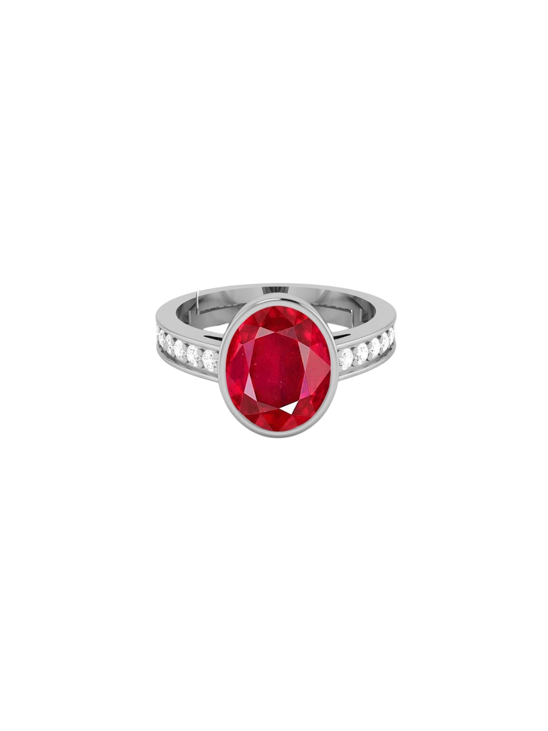 

LMDPRAJAPATIS Unisex Embellished Ring, Pink