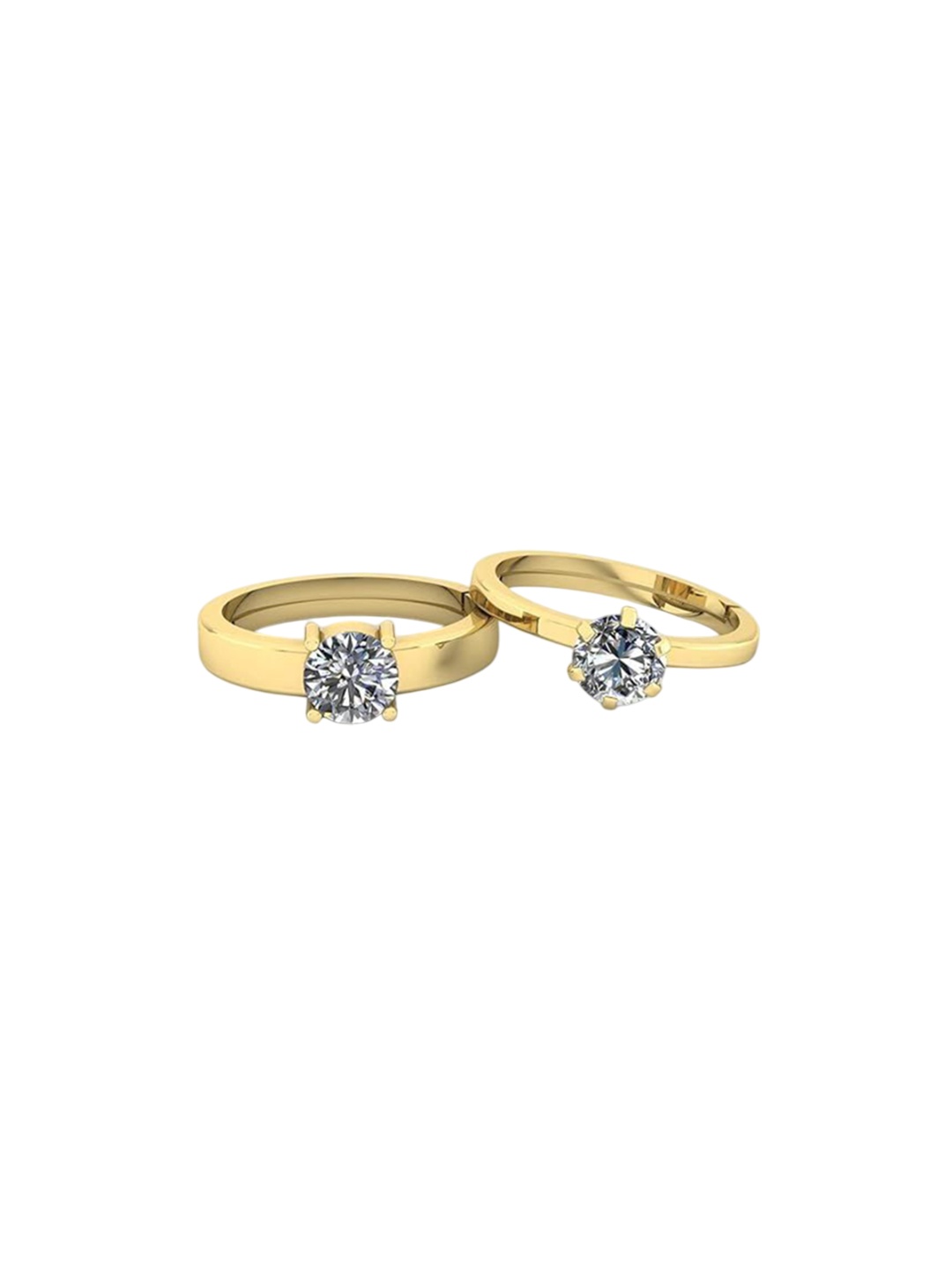 

LMDPRAJAPATIS Unisex Couple Finger Combo Ring Adjustable Ring For And Women, Green
