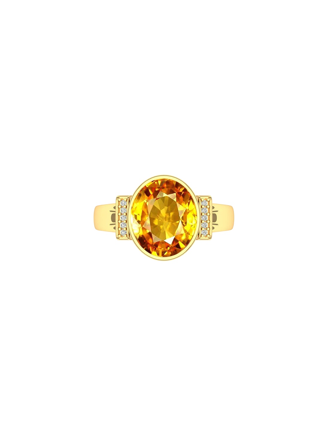 

LMDPRAJAPATIS Unisex Embellished Ring, Green