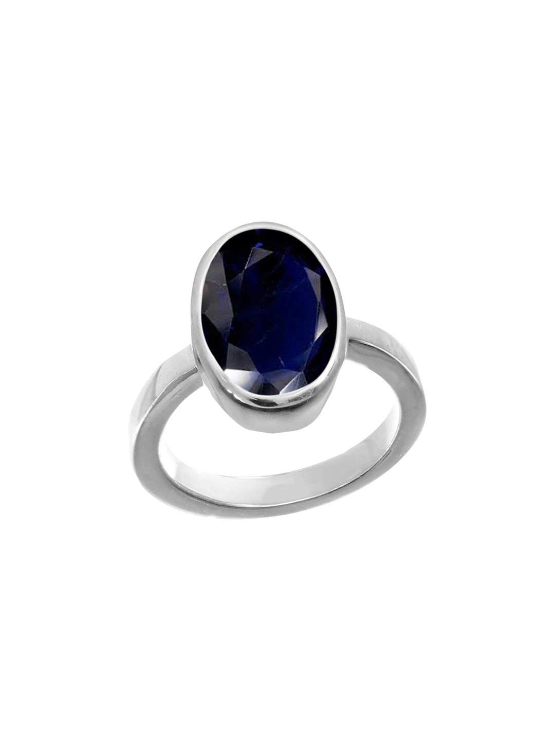 

LMDPRAJAPATIS Unisex Embellished Ring, Blue