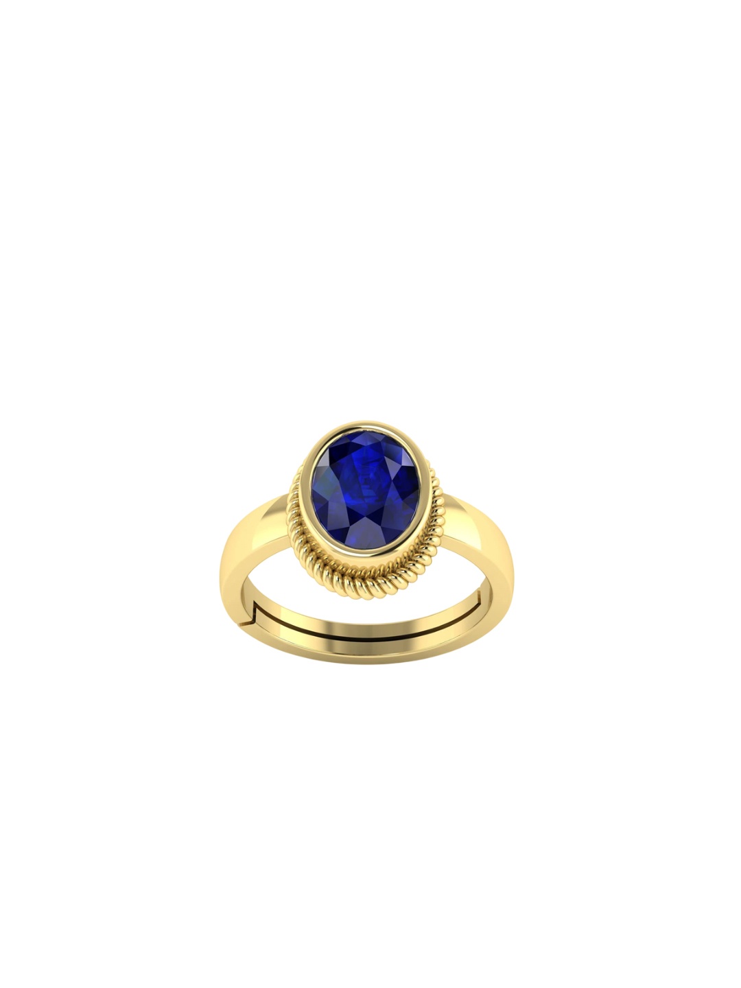 

LMDPRAJAPATIS Unisex Embellished Ring, Yellow