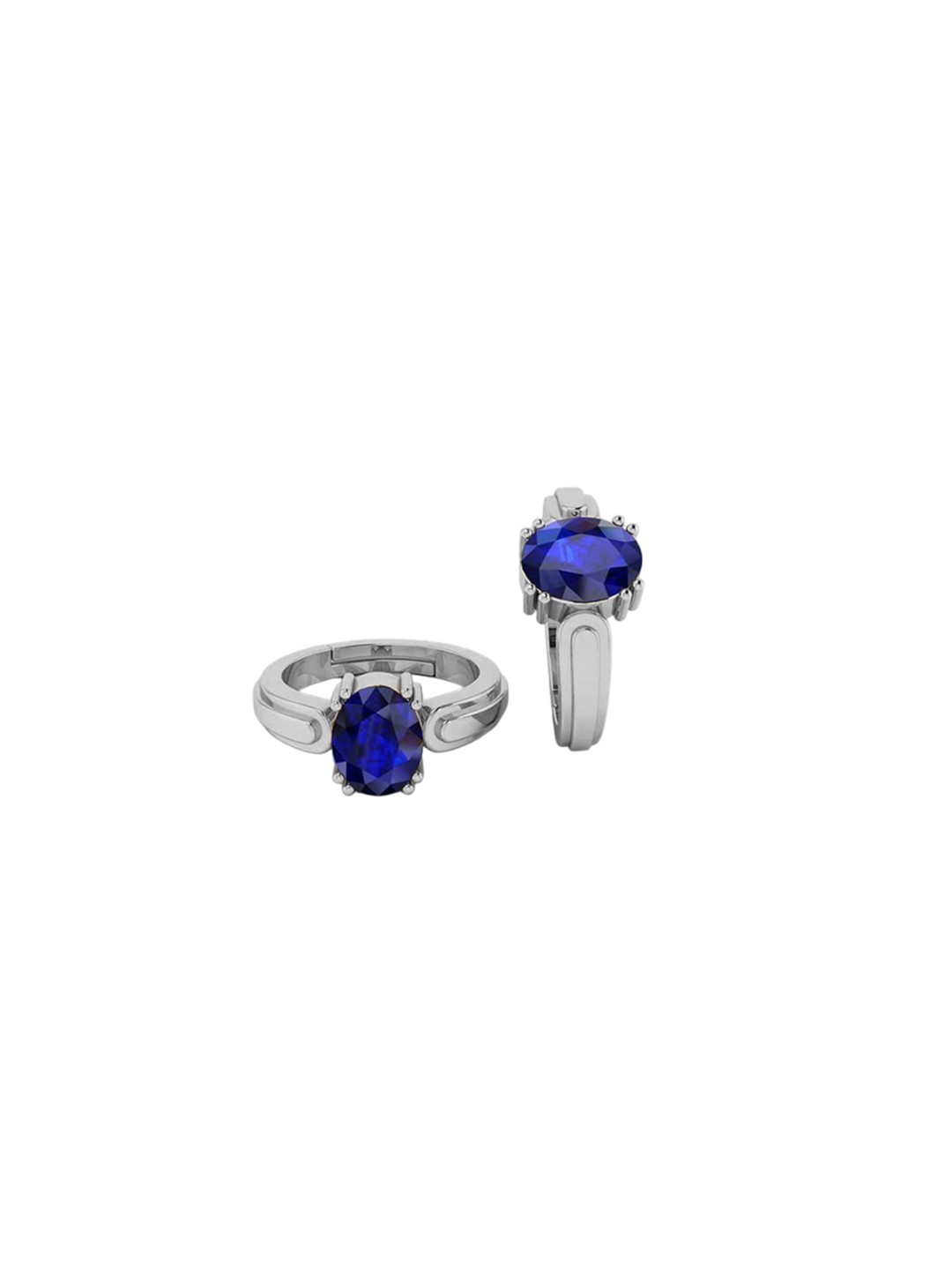 

LMDPRAJAPATIS Unisex Embellished Ring, Blue