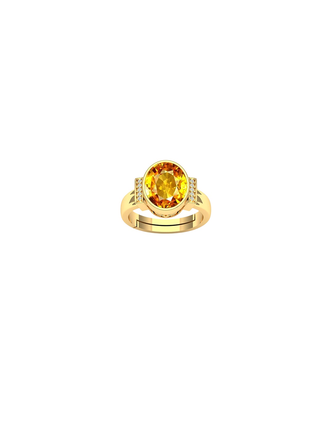 

LMDPRAJAPATIS Unisex Embellished Ring, Green