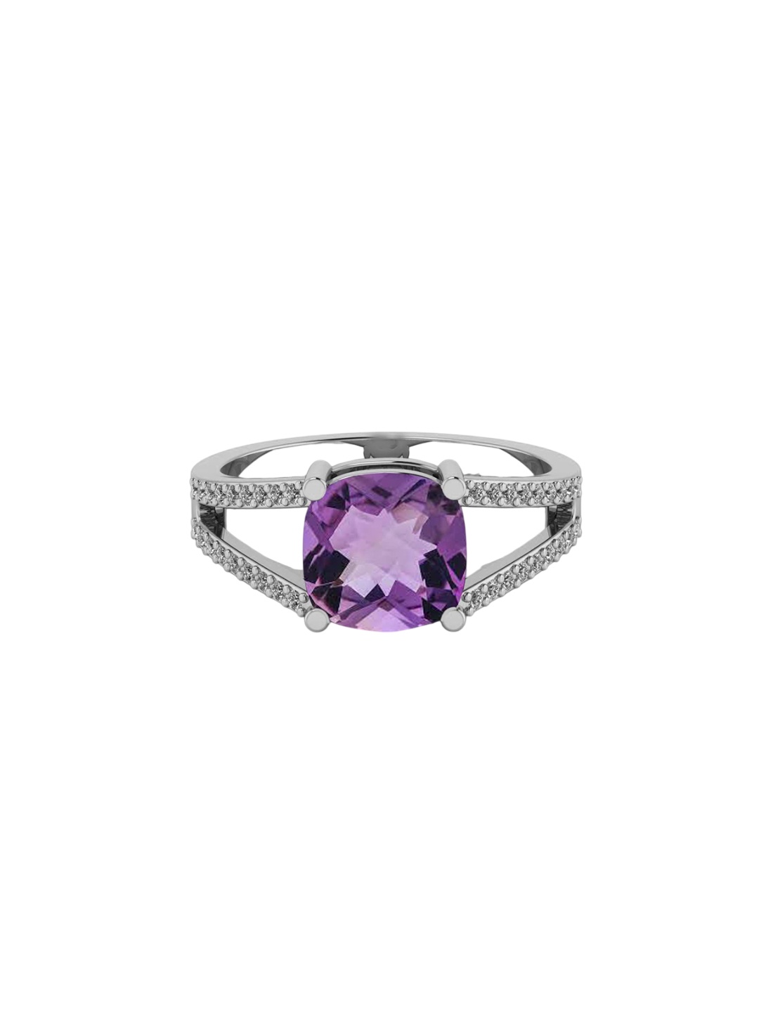 

LMDPRAJAPATIS Unisex Embellished Ring, Purple