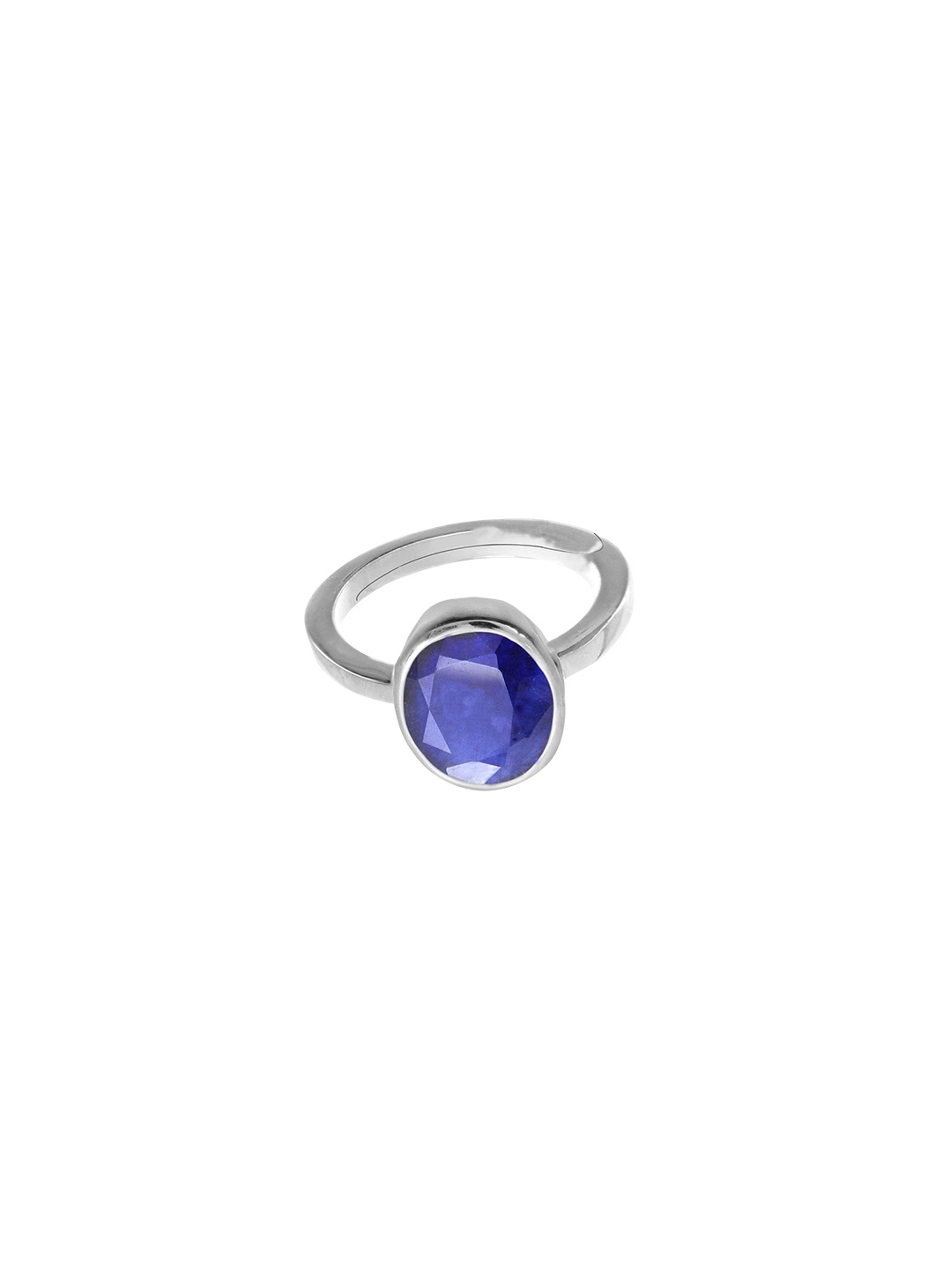 

LMDPRAJAPATIS Unisex Embellished Ring, Blue