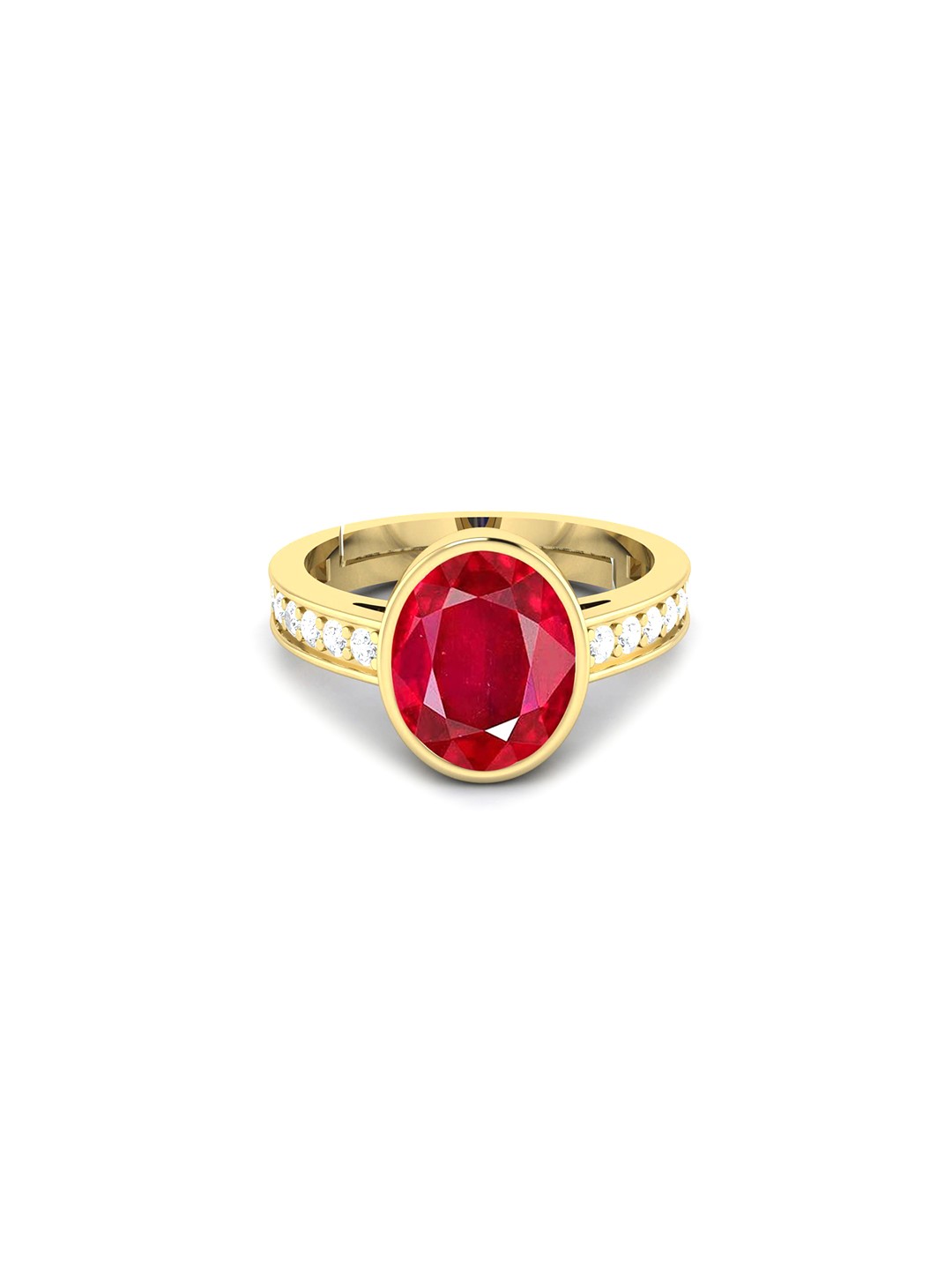 

LMDPRAJAPATIS Unisex Embellished Ring, Pink
