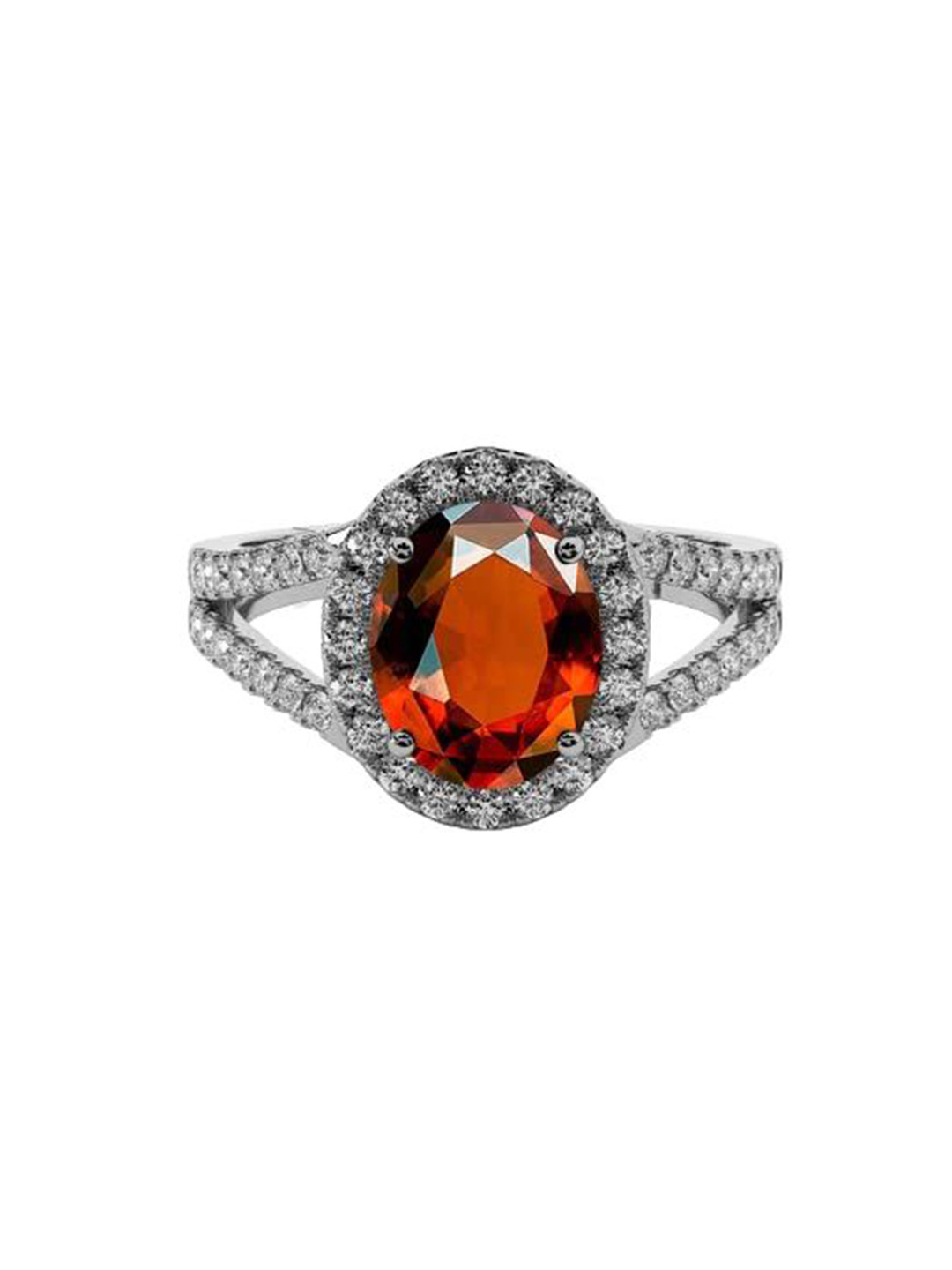 

LMDPRAJAPATIS Unisex Embellished Ring, Brown