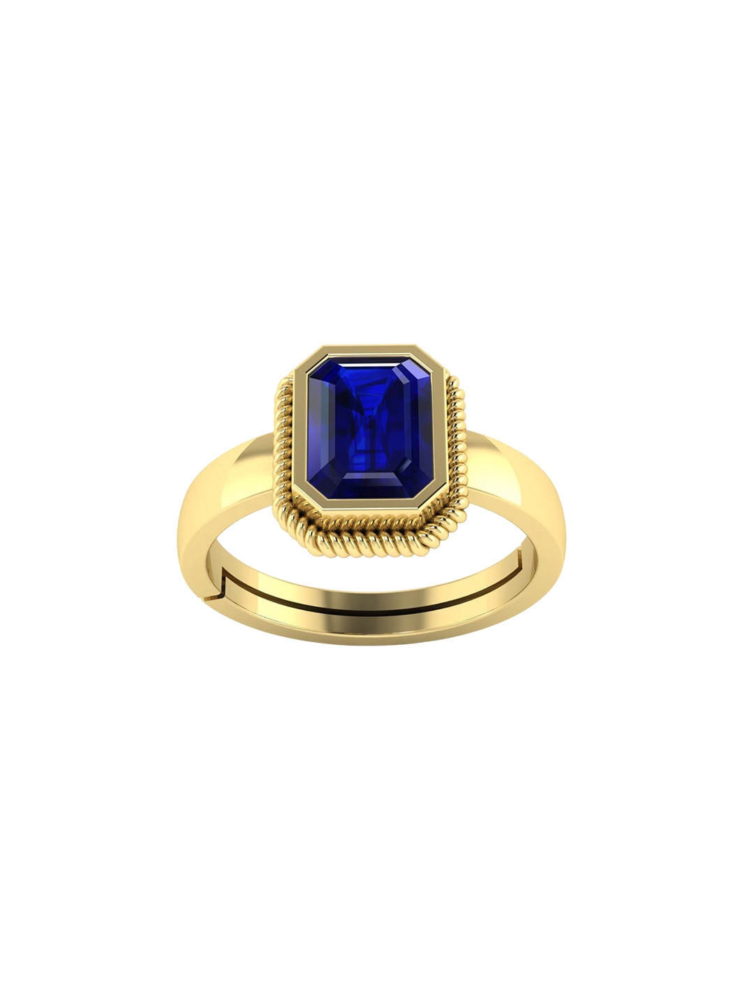 

LMDPRAJAPATIS Unisex Embellished Ring, Gold
