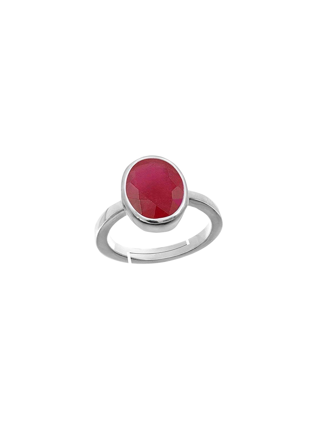 

LMDPRAJAPATIS Unisex Embellished Ring, Red