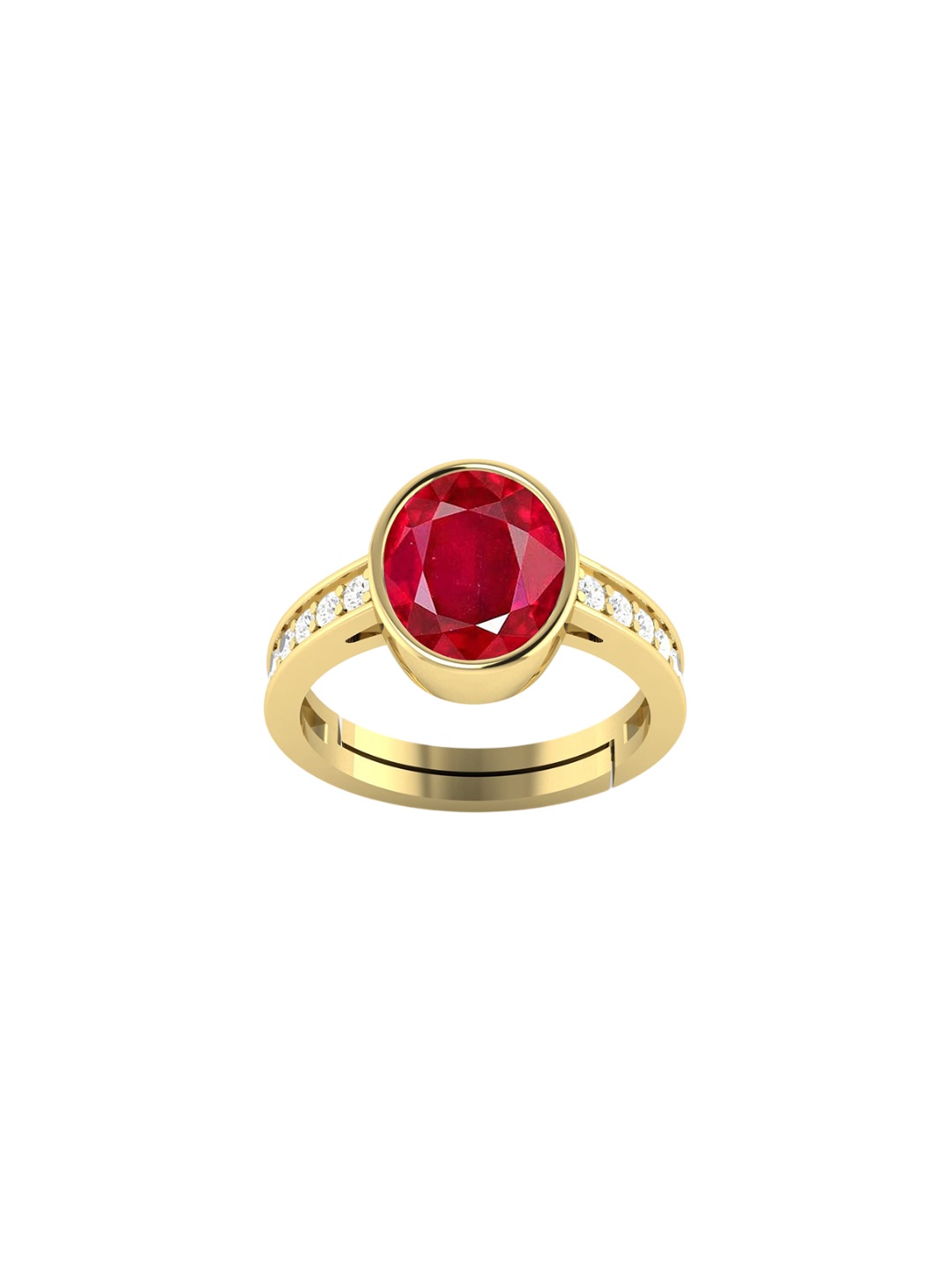 

LMDPRAJAPATIS Unisex Embellished Ring, Pink