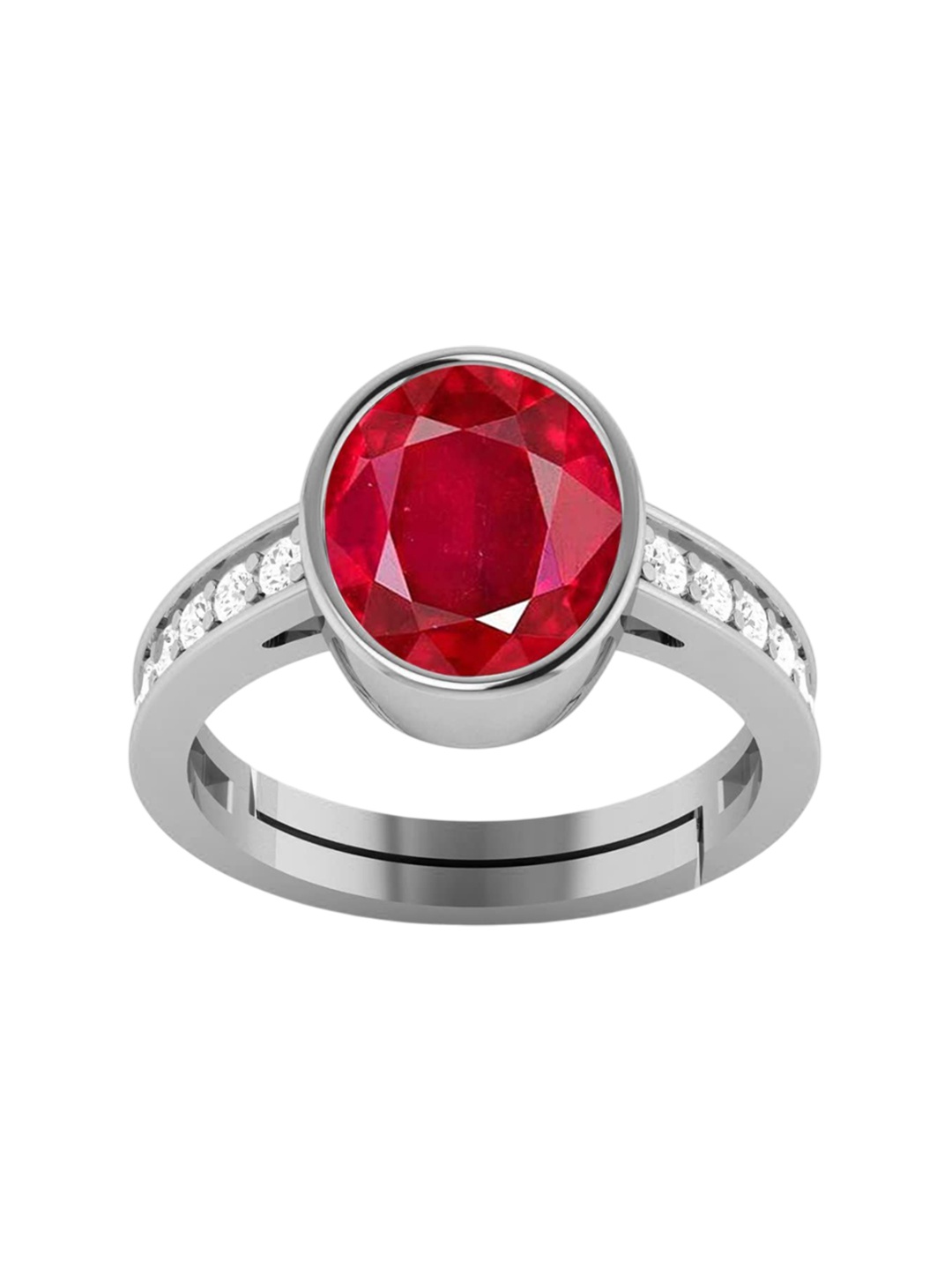 

LMDPRAJAPATIS Unisex Embellished Ring, Pink