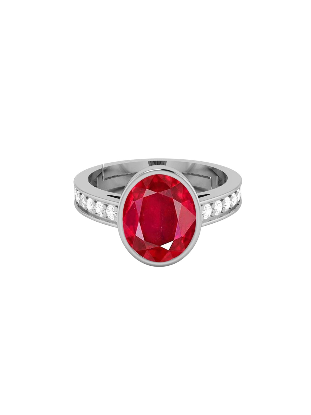 

LMDPRAJAPATIS Unisex Embellished Ring, Pink
