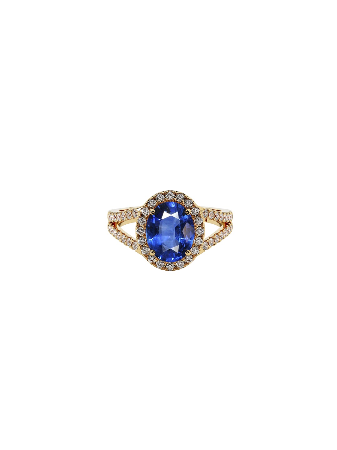 

LMDPRAJAPATIS Unisex Embellished Ring, Blue