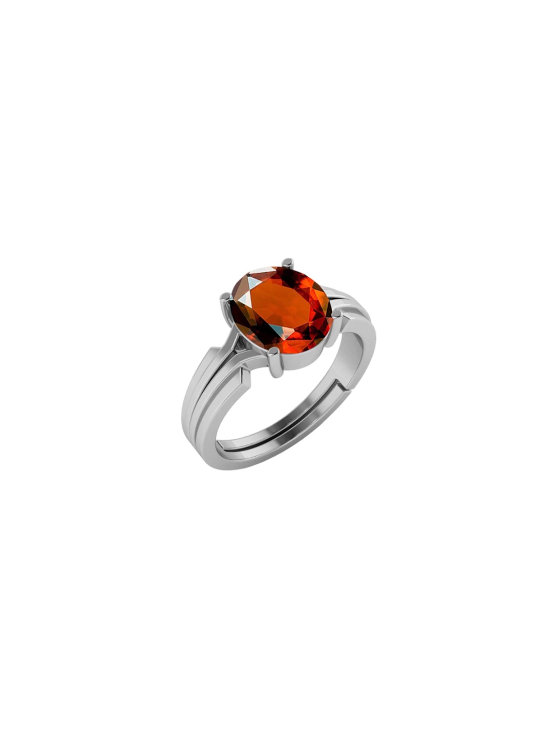 

LMDPRAJAPATIS Unisex Embellished Ring, Brown