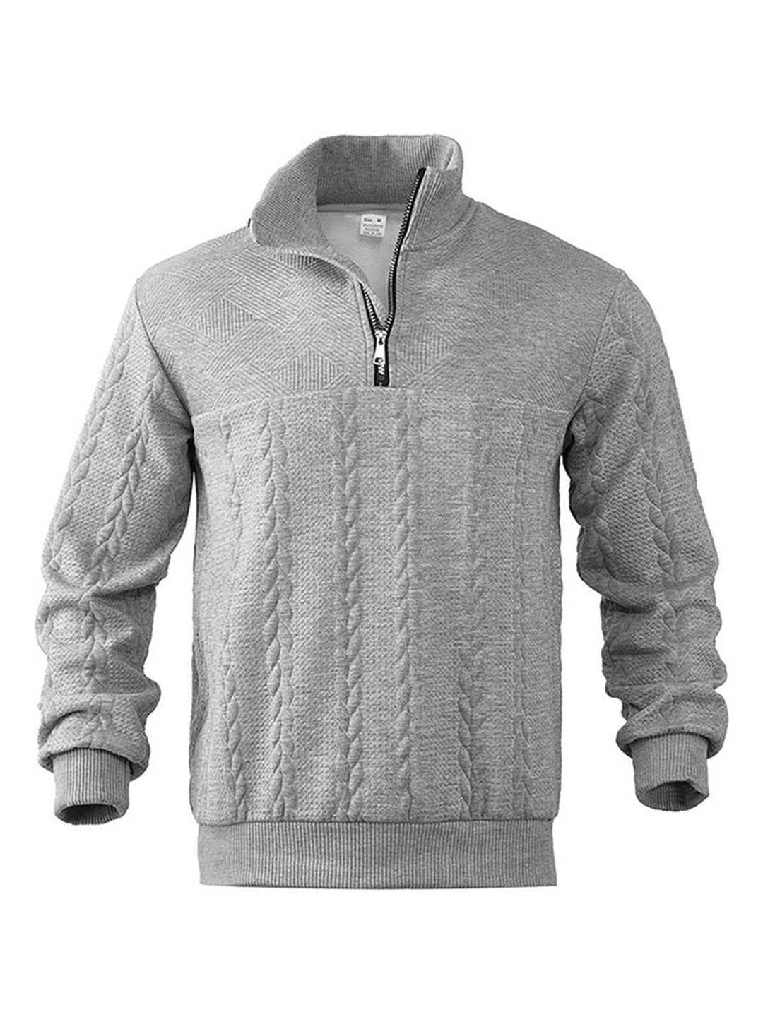 

StyleCast x Revolte Men Sweatshirt, Grey