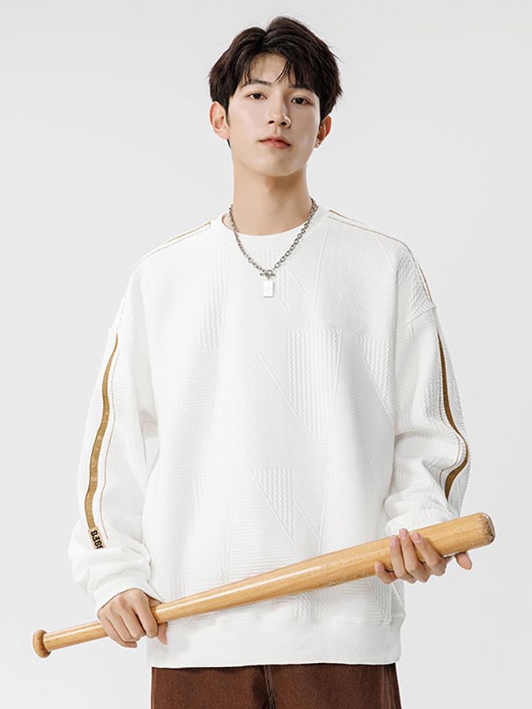 

StyleCast x Revolte Men Sweatshirt, White