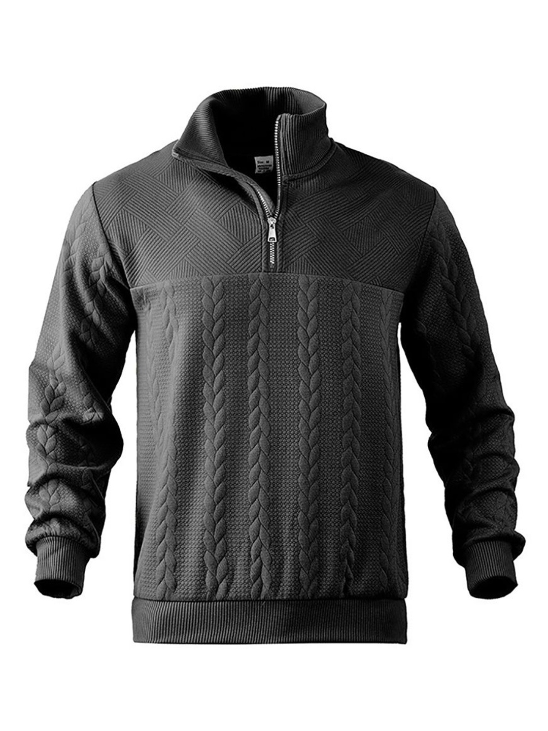 

StyleCast x Revolte Men Sweatshirt, Grey