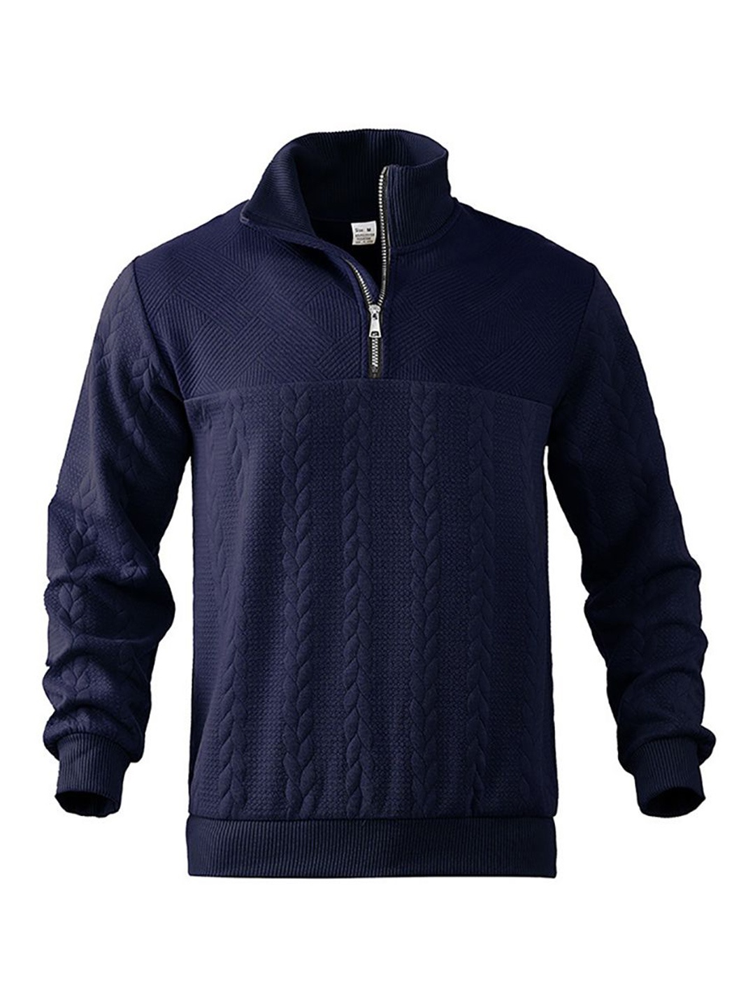 

StyleCast x Revolte Men Sweatshirt, Navy blue
