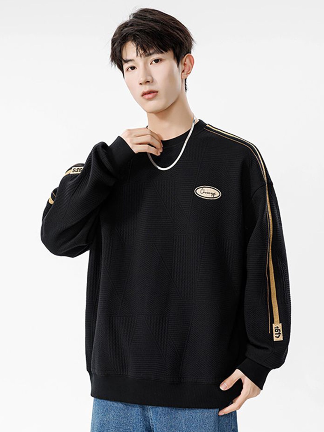 

StyleCast x Revolte Men Sweatshirt, Black