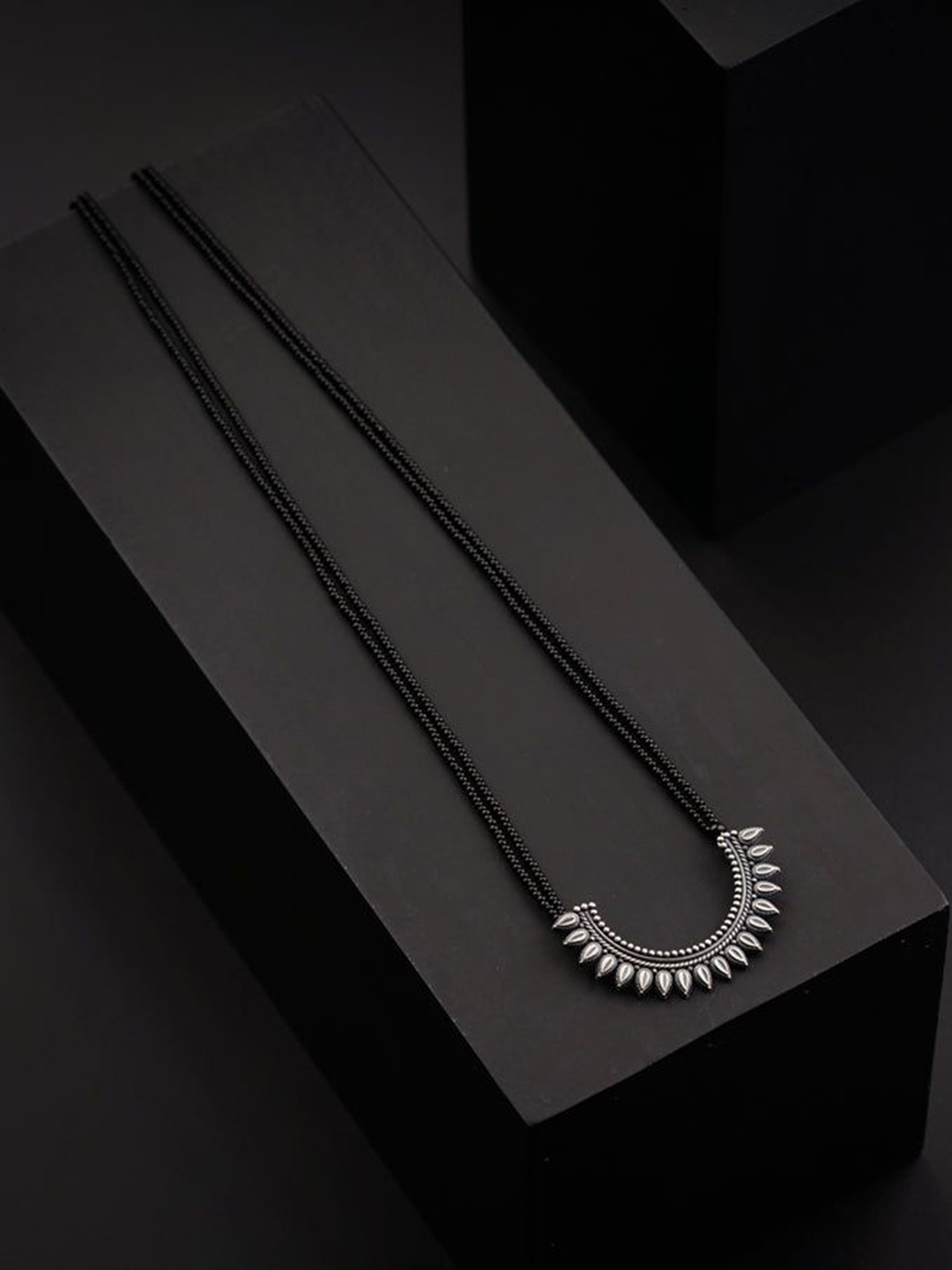 

House of Aadyaa 925 sterling Silver Mangalsutra