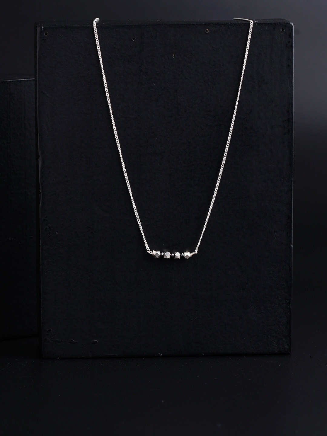 

House of Aadyaa 925 sterling Silver Mangalsutra